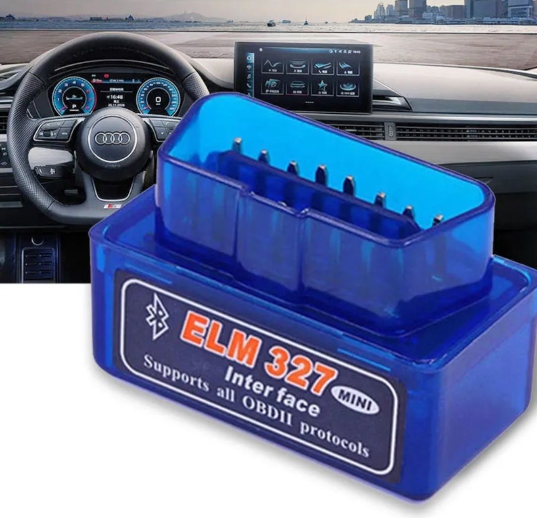 Bluetooth ELM 327  версія 2.1 та v1.5 Діагностичний Сканер OBD2