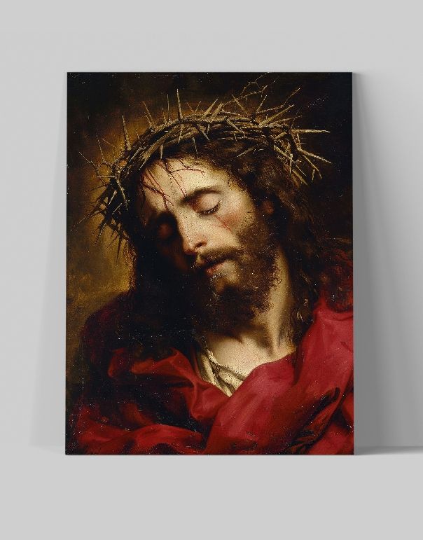 Obraz na płótnie "Jezus Chrystus" 30x40 cm - Religijny Motyw