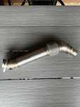 Downpipe BMW e46 M57 M57N 2.75 cala  (76.1mm) pod seryjny wydech