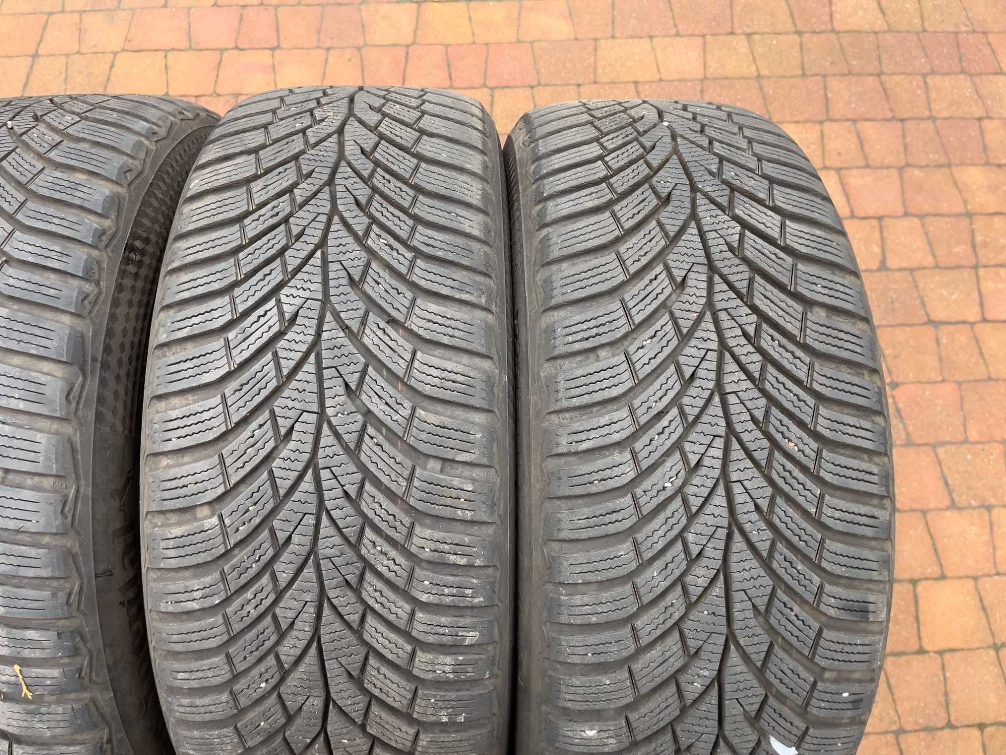 3644. Koła zimowe Mercedes W205 W246 5x112 ET48.5 225/50/17 7.5mm 22r