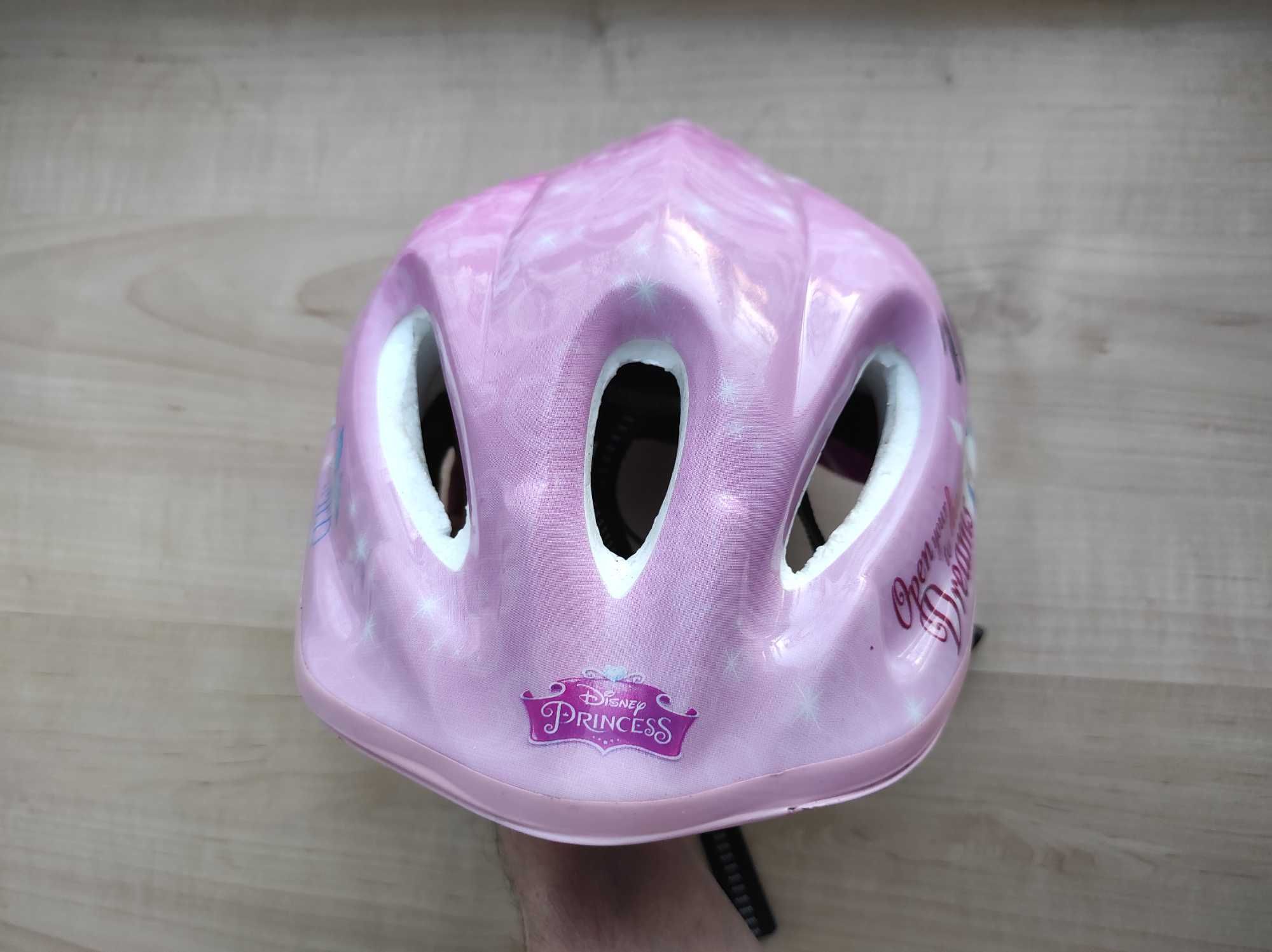 Детский велосипедный шлем Disney Princess, размер 52-56см, защитный
