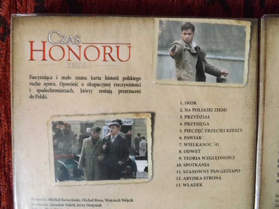 Czas honoru 8 dvd nówka w folii