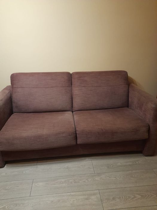 Komplet wypoczynkowy 3- elementowy kanapa rozkładana