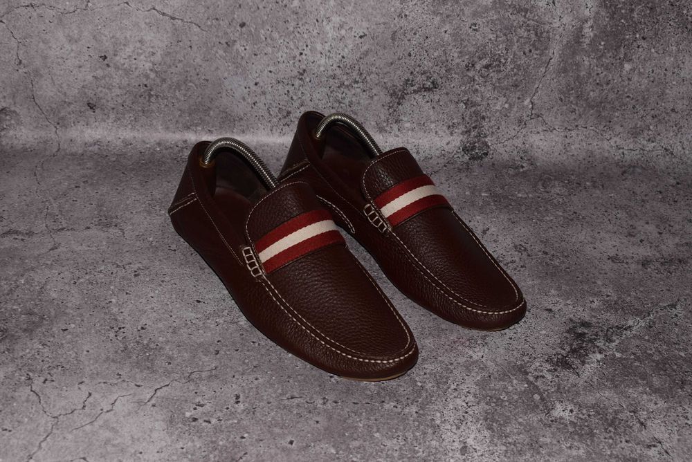Bally Agir Loafers (Мужские Кожаные Туфли Лоферы Моасины Балли Италия