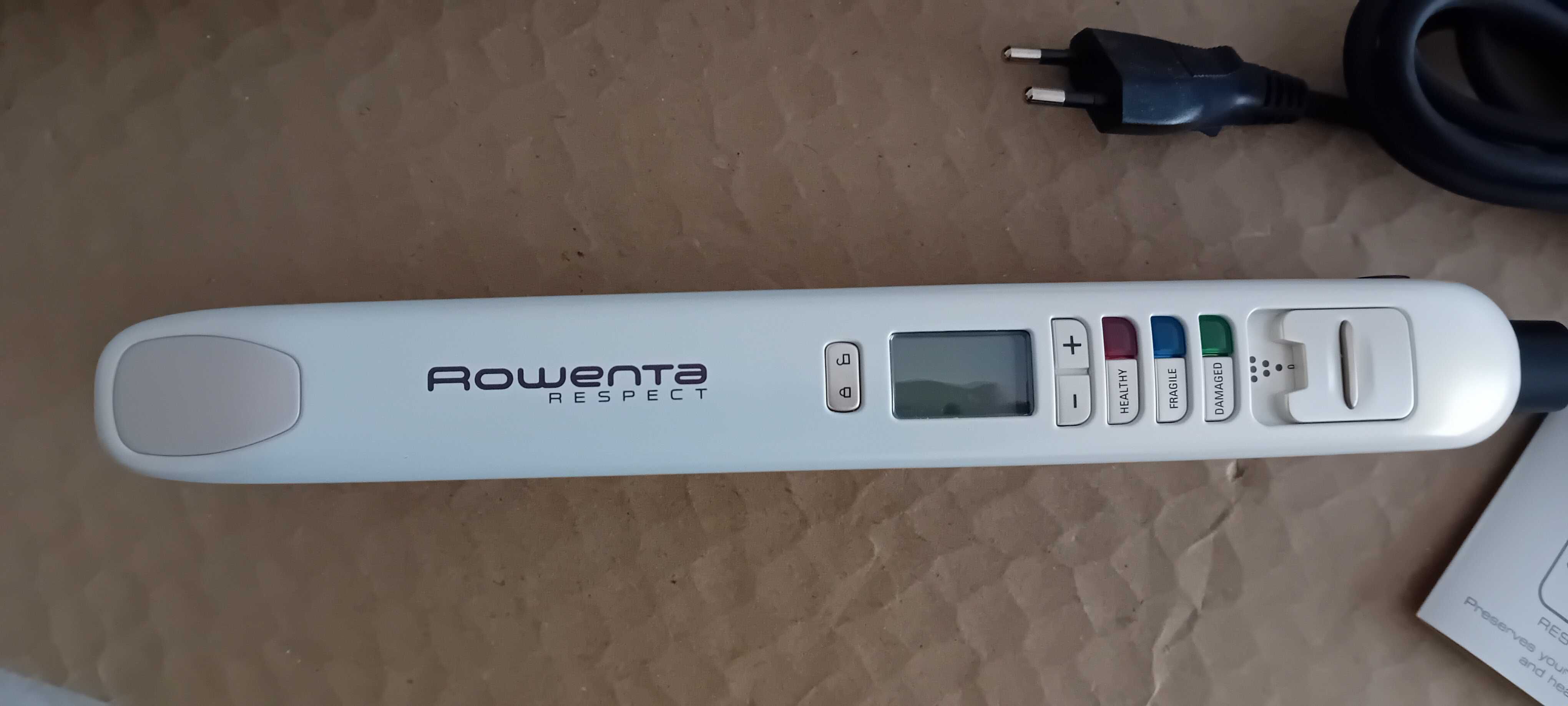 Placa de Alisamento Cerâmica Rowenta Respec como novat!