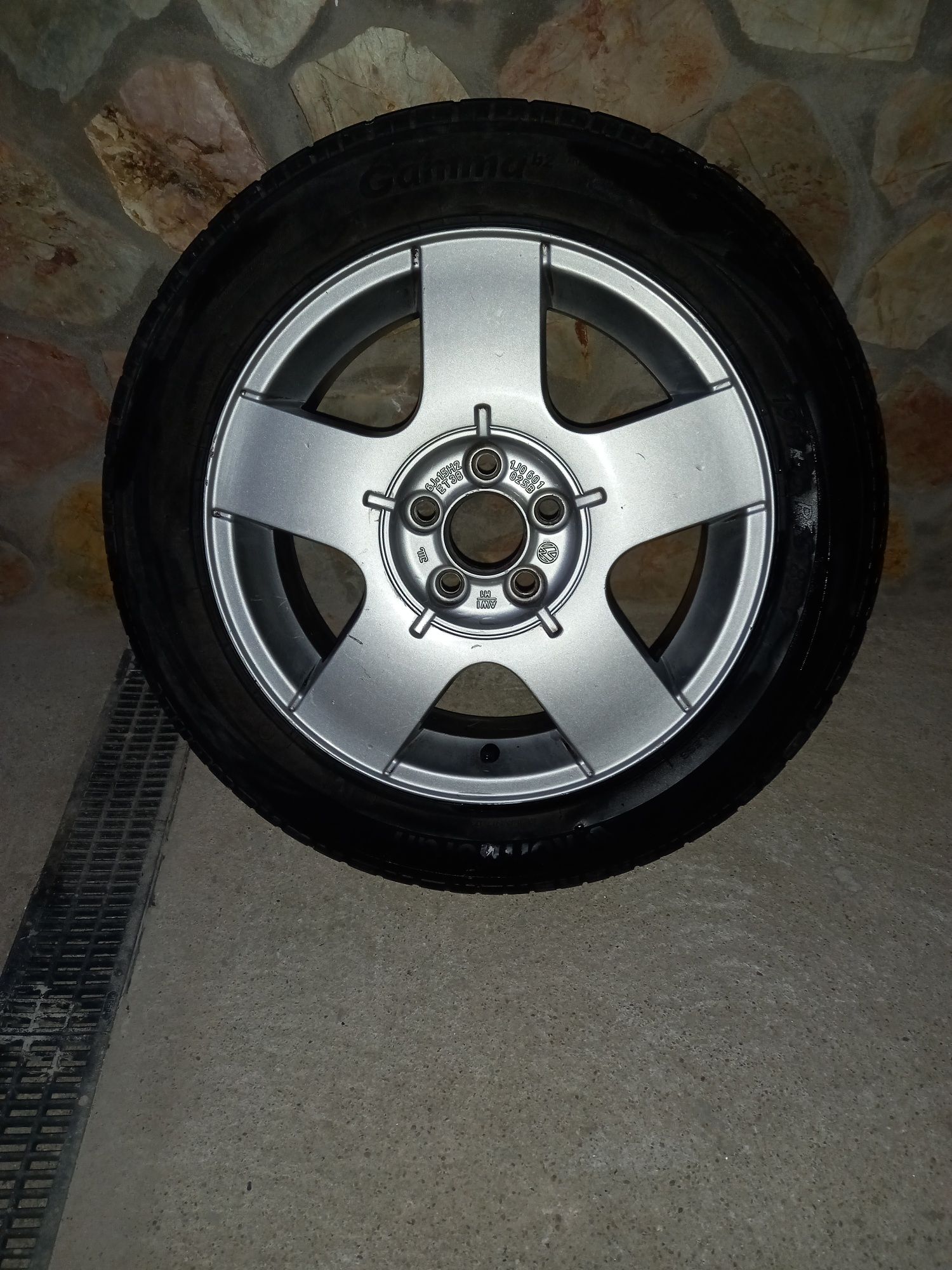 Vendo jante 15 original audi volkswagen
