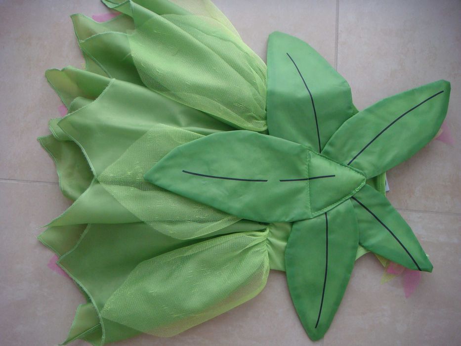 strój karnawał przebranie elf wróżka księżniczka DZWONECZEK 98/104