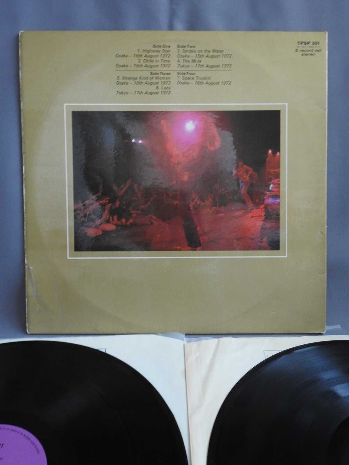 DEEP PURPLE Made in Japan 2 LP 1972 Британская пластинка UK EX+ re1973