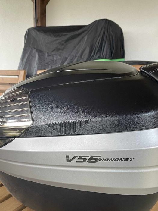 Kufer Givi Maxia 4 v56 monokey z oparciem jak nowy