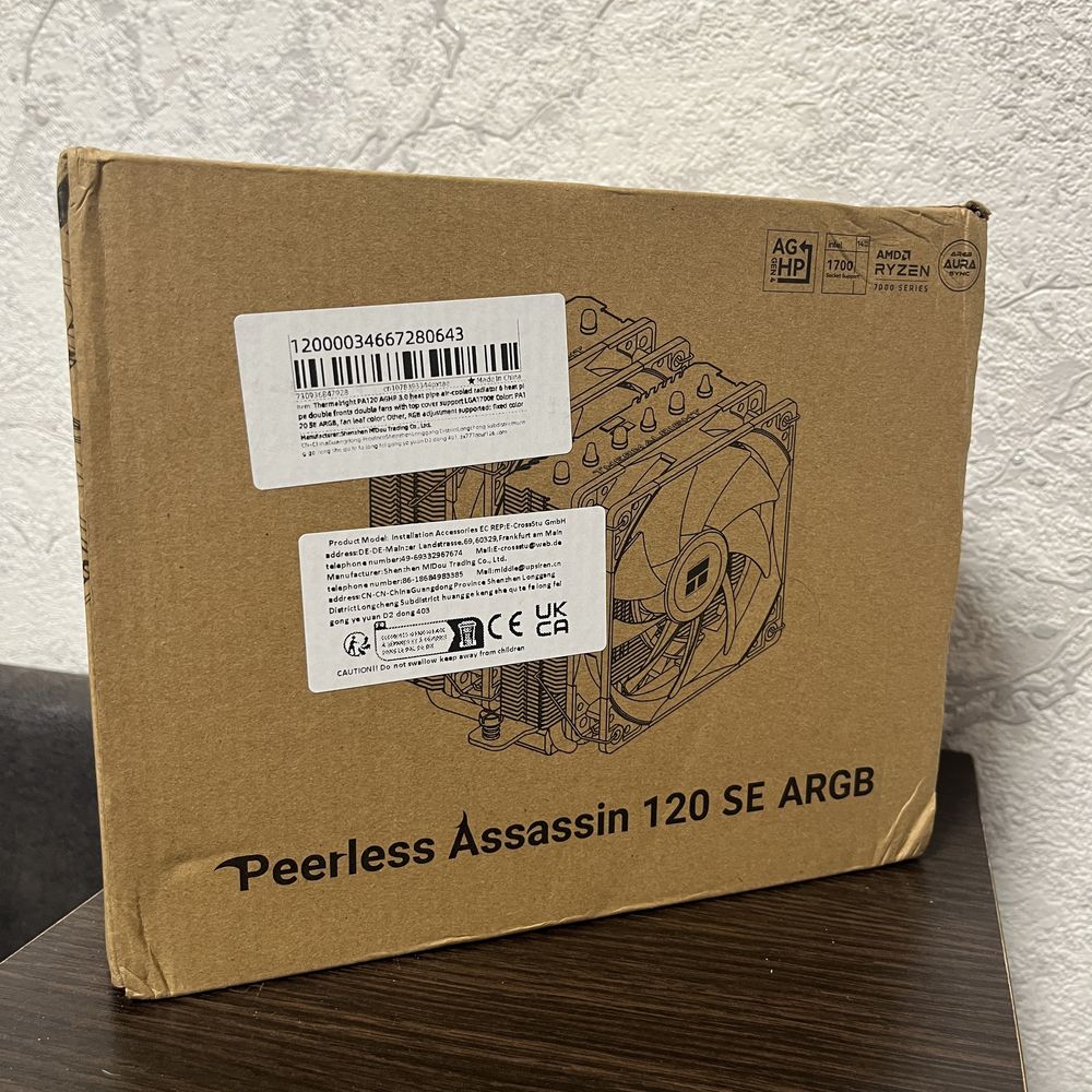 Новий Кулер Thermalright Peerless Assassin 120 SE ARGB