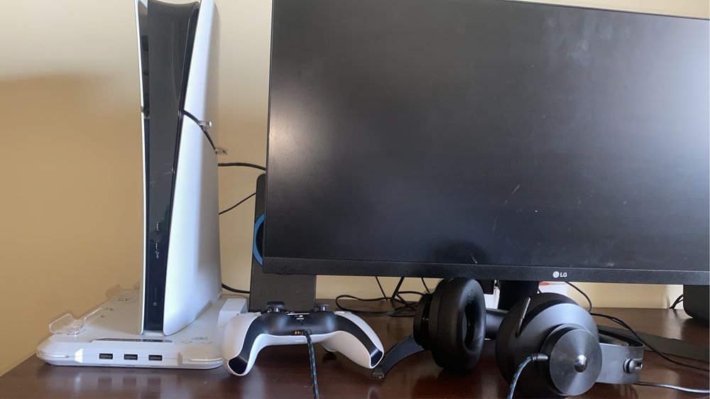 Ps5+monitor+fones