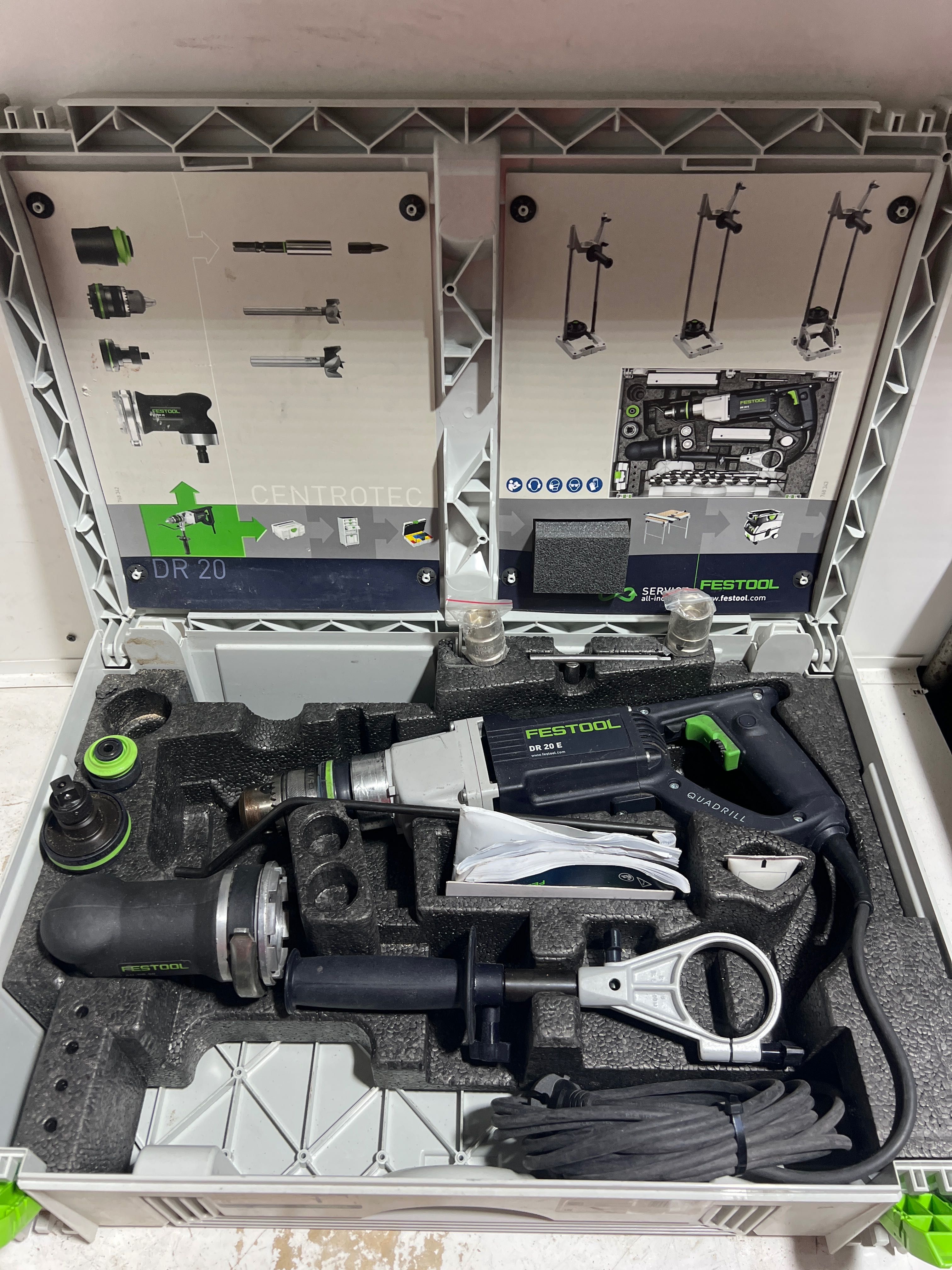 Festool Wiertarka DR 20 E FF-Set