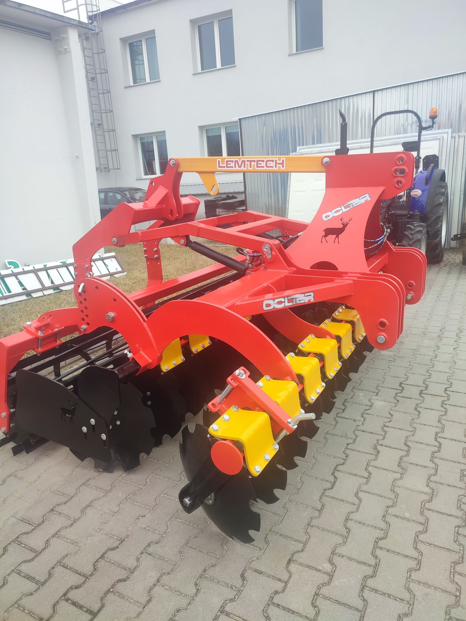 Agregat Talerzowy z Hydropakiem uprawowo-siewny Lemtech Tolmet 2025