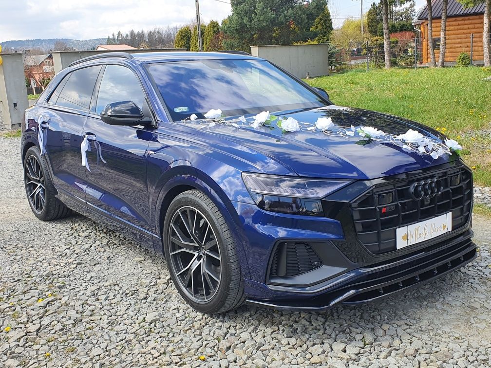 Samochód do ślubu wesele Audi SQ8 ślub