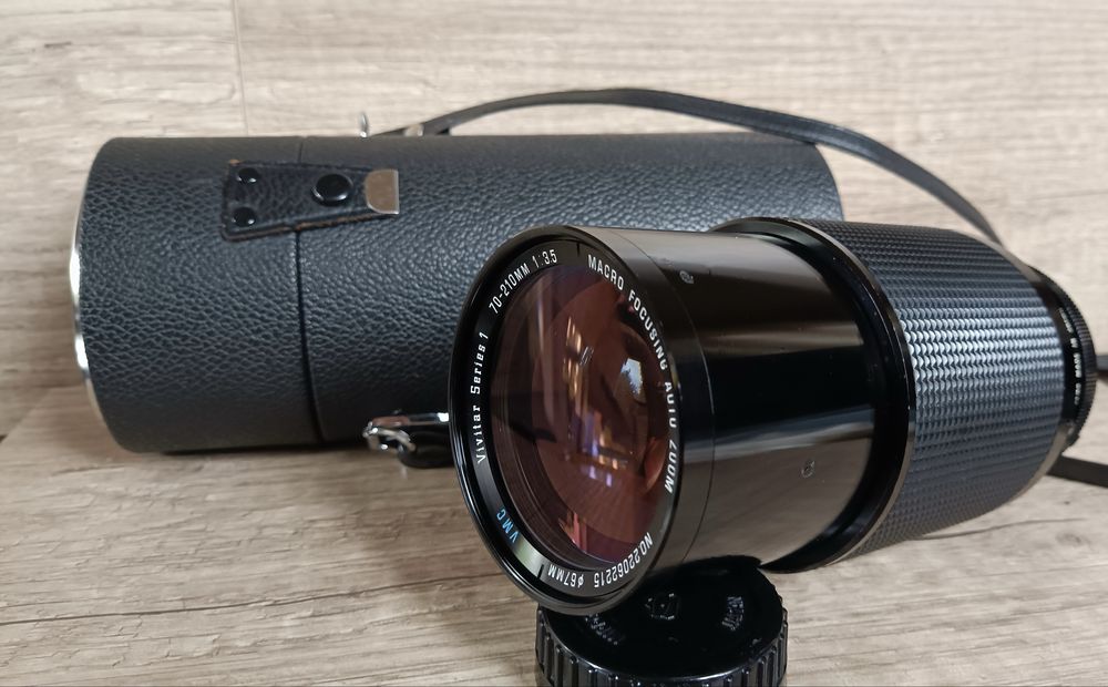 Zoom обʼєктив Vivitar Series 1 VMC 70-210mm f3.5 Macro for Nikon Ai