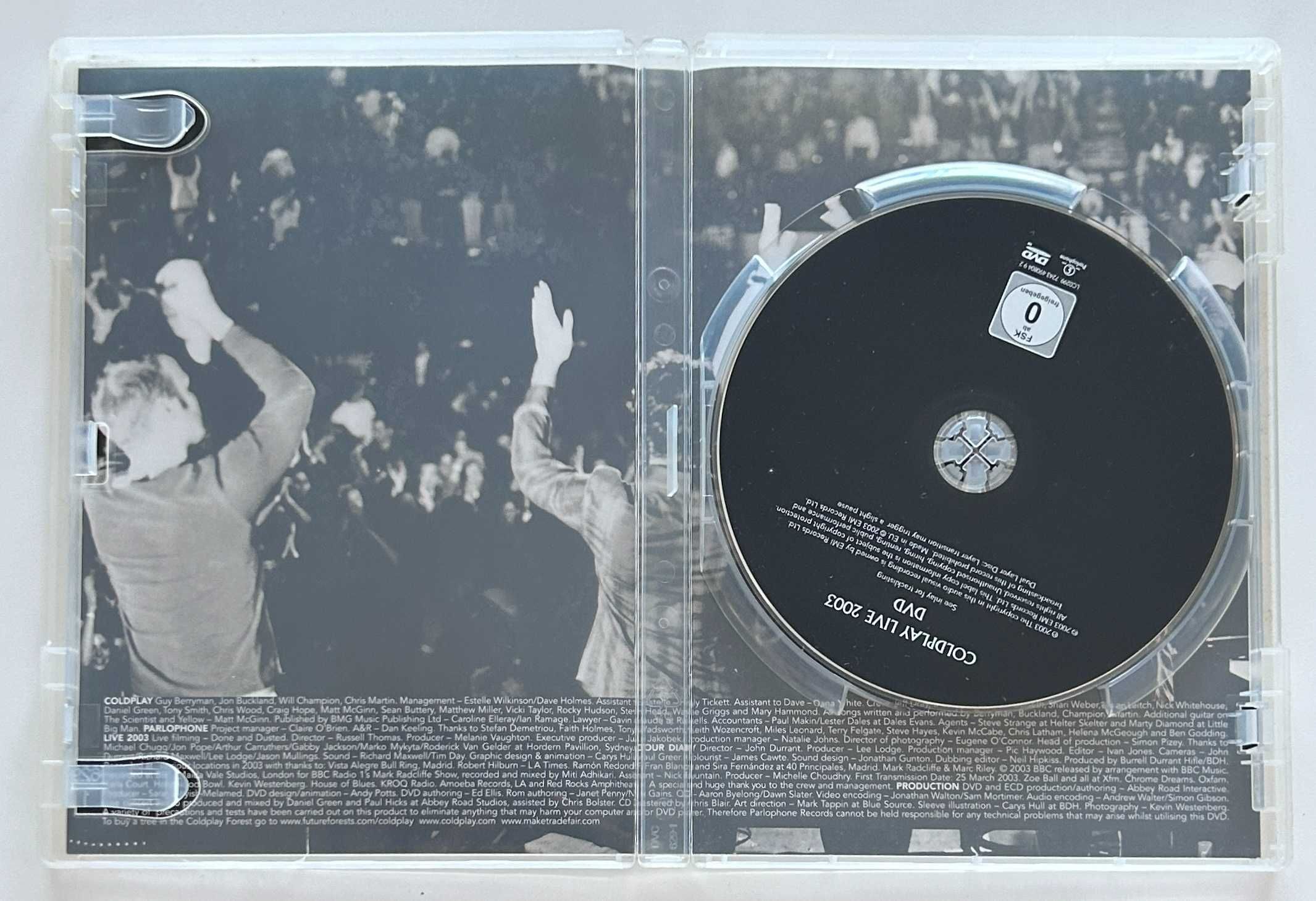 Coldplay - Live 2003 - DVD