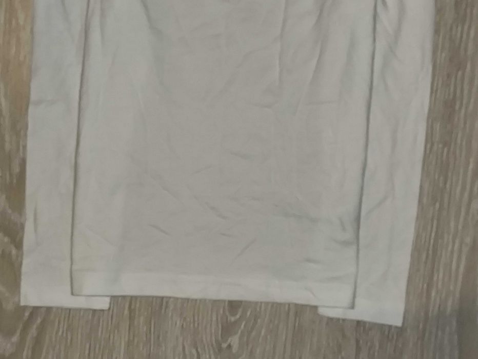 Білий, базовий реглан, лонг George на 5-6 років