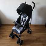 Wózek dziecięcy Chicco Echo Stone czarno-szary spacerówka do 22 kg