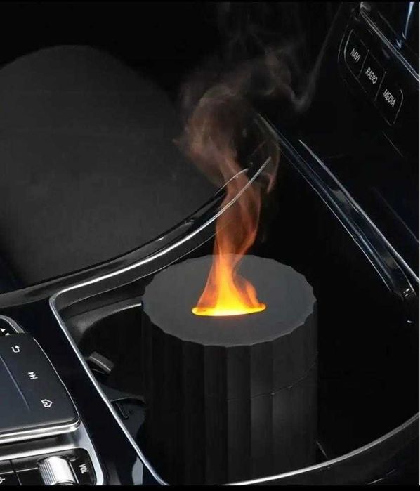 Зволожувач повітря, аромадифузор ефірних олій з ефектом полум'я.