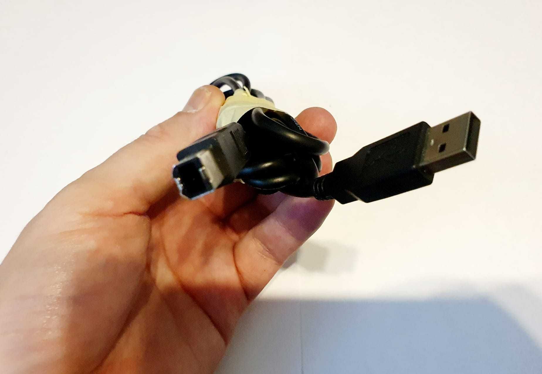 Przewód USB A-B 1.8 m / Kabel USB 2.0 AB AM-BM / Nowy / [15]