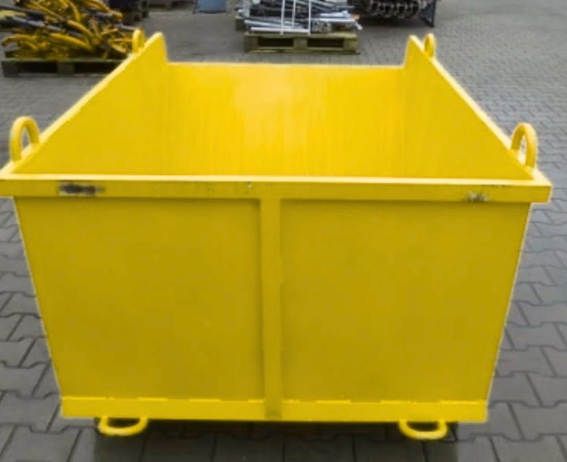 Kontener na gruz / Kontener na dźwig / Kontener 750L / Blacha 3mm