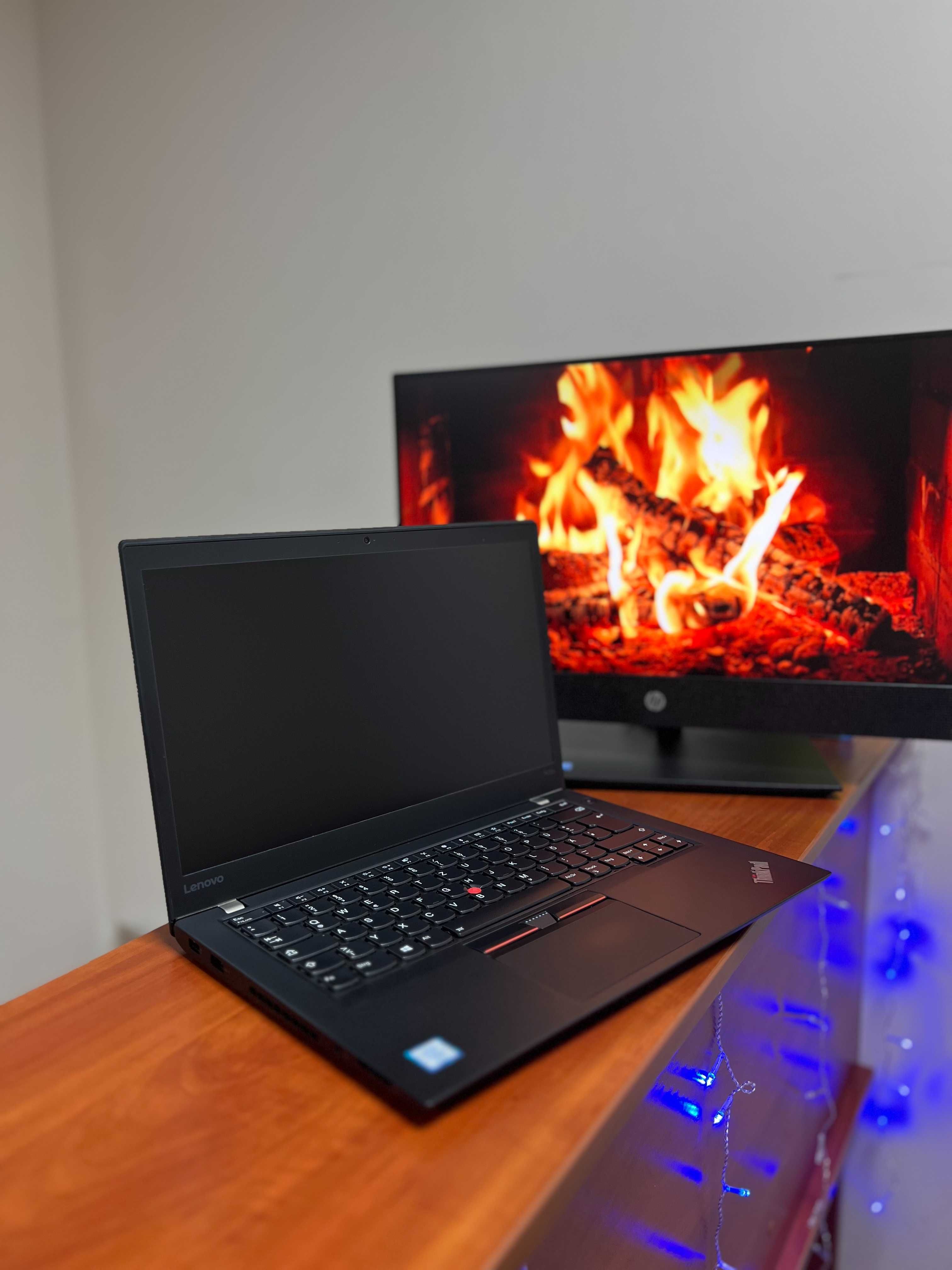 Ноутбук Lenovo ThinkPad T470s·i7-7500U·16GB+SSD512M2·14"IPS+Гарантія