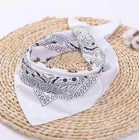 Biała bandana duża Gang Drip Kasa Swag USA