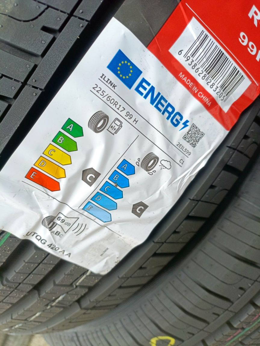 Nowe opony letnie 225/60/17 ILINKS 2025r