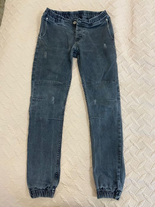 Чоловічі джинси темно сірі