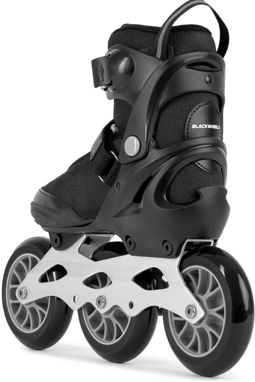 Rolki Blackwheels Dynamic szybkościowe regulowane czarne 37-40