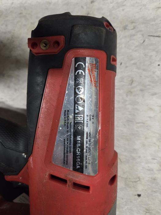 CN16GA MILWAUKEE gwoździarka 18v