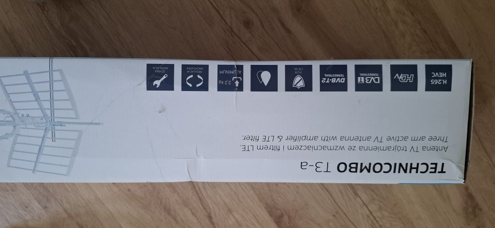 Okazjq!Zewnętrzna Antena Technicombo T3-a+przewód