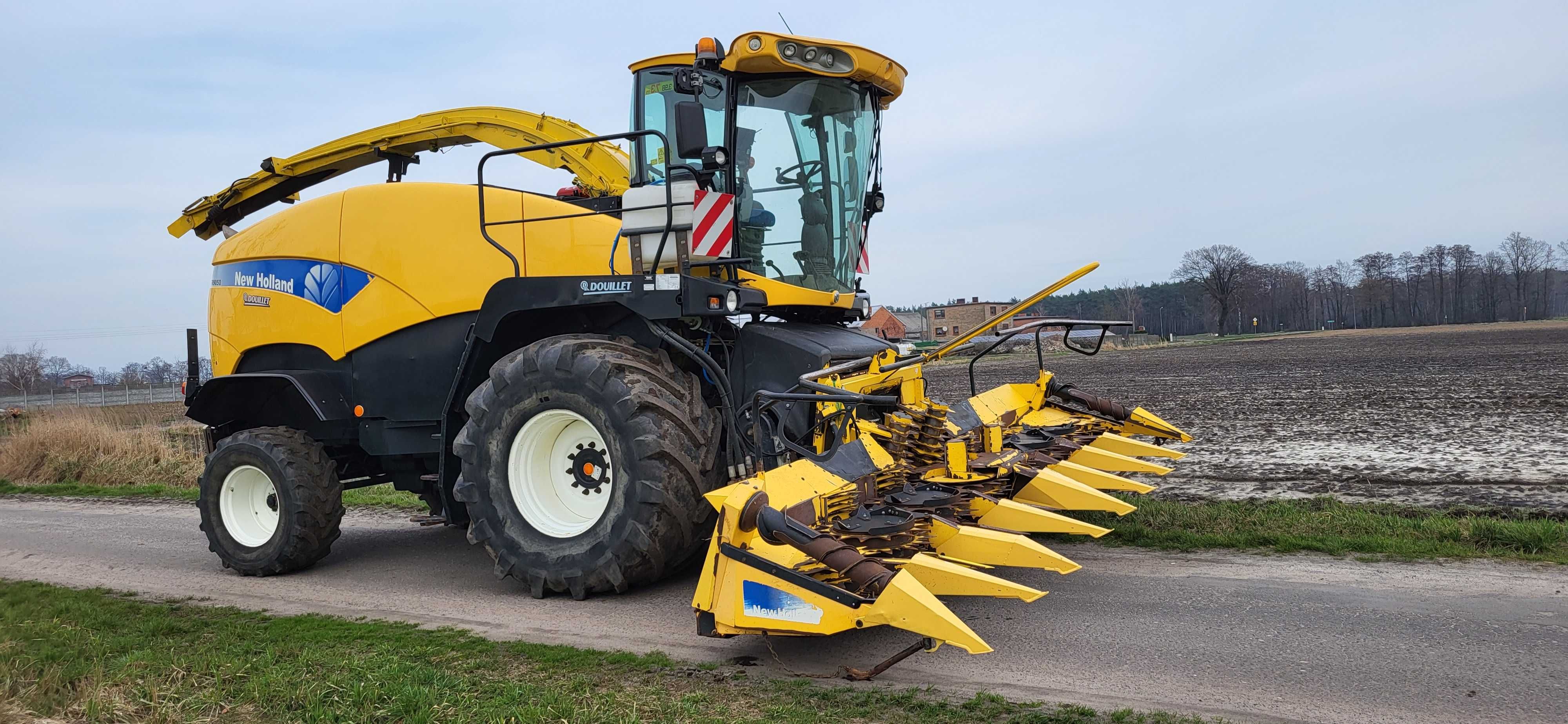 Sieczkarnia New Holland FR 9050, Rok 2010, heder kemper 360, FI 440.