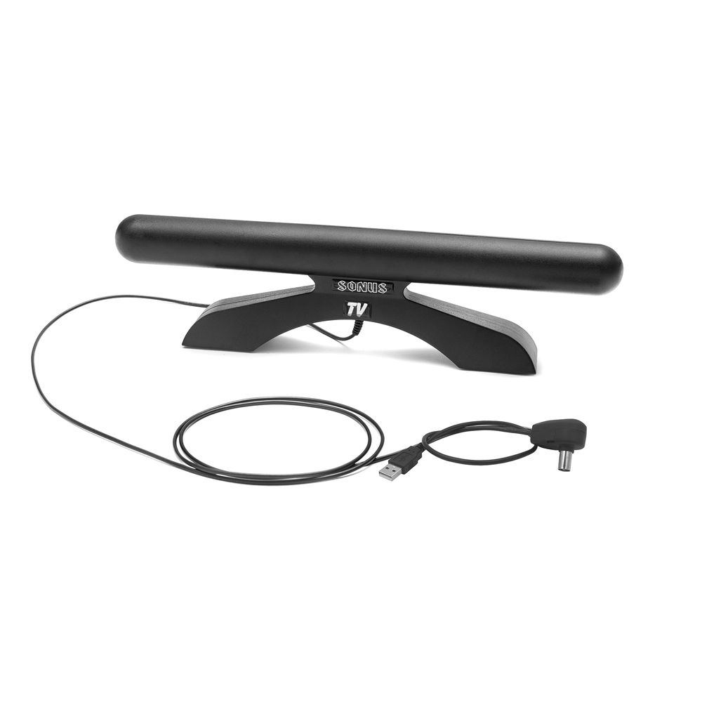 Antena pokojowa Sonus TV ze wzmacniaczem +40dB
