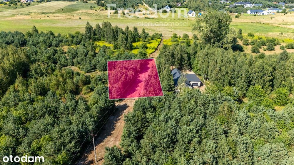 Działka 1000m² w Żelechowie - MPZP, S8