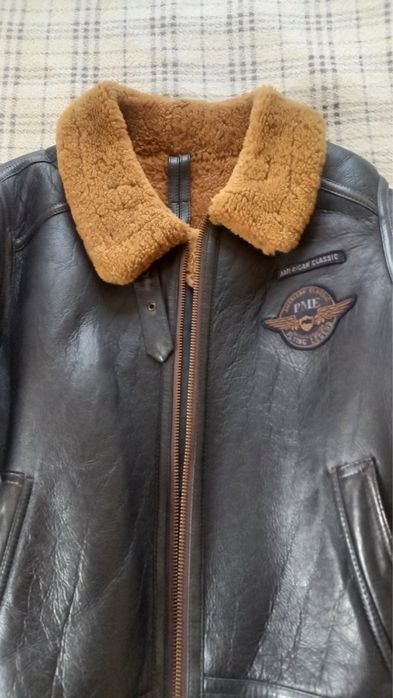 Шкіряна куртка Пілот В-3