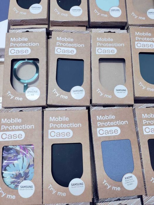Pakiet etui case do różnych marek telefonów Silikonowe Ponad 250 sztuk