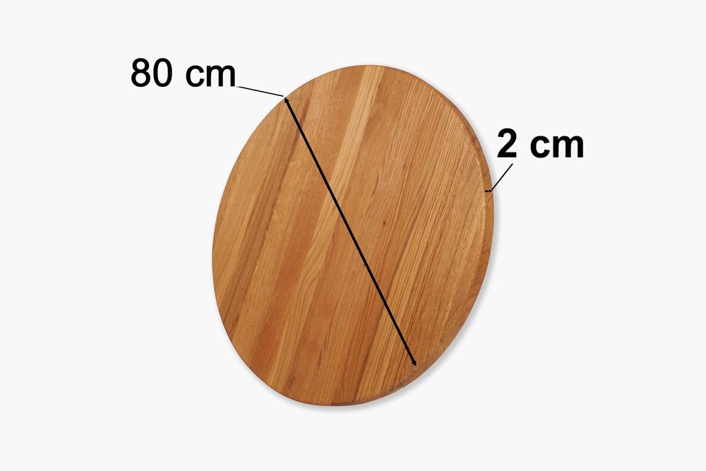 blat drewniany stolik ława 80cm