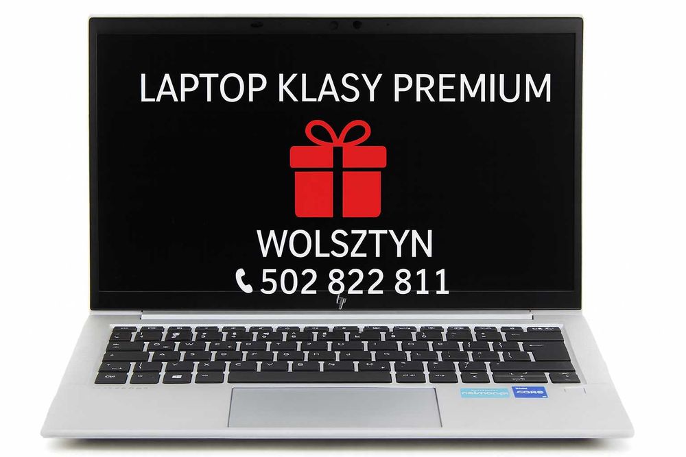 LAPTOP HP EliteBook 13| Core i7 | 16GB RAM | 512SSD| ALUMINIOWY| TORBA