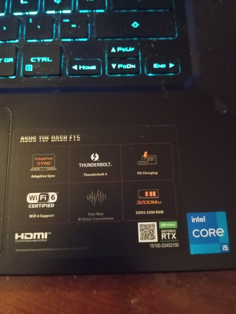 Asus Tuf Dash F15