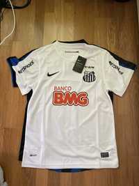 Neymar Santos Football t-shirt branca (M)