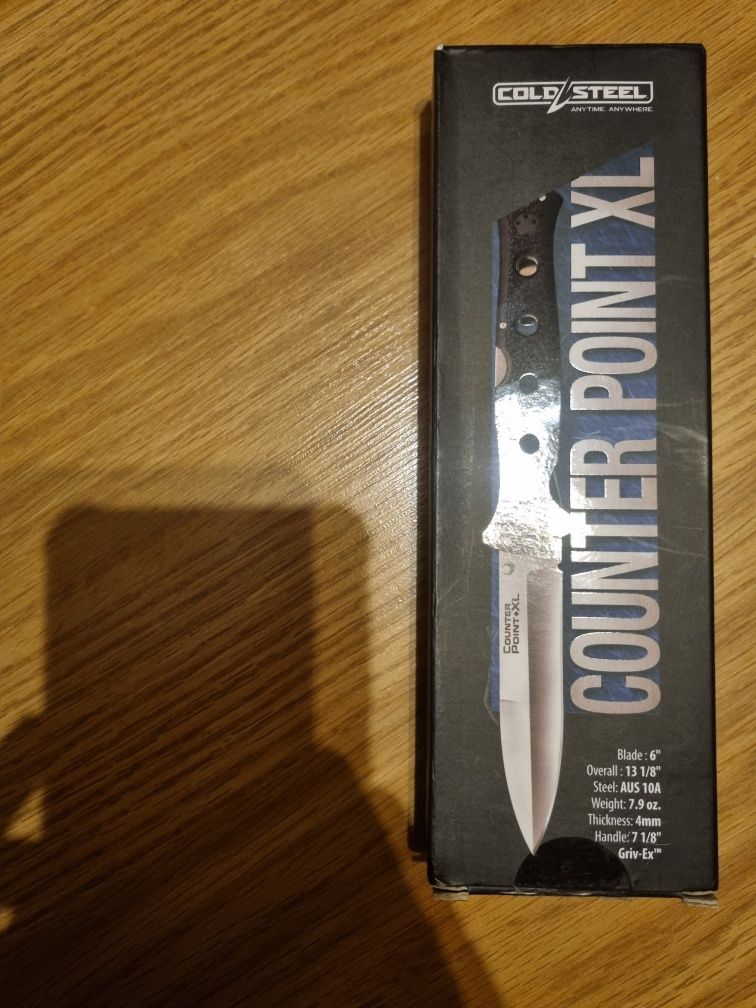 Nóż składany Cold Steel Counter Point XL AUS10A