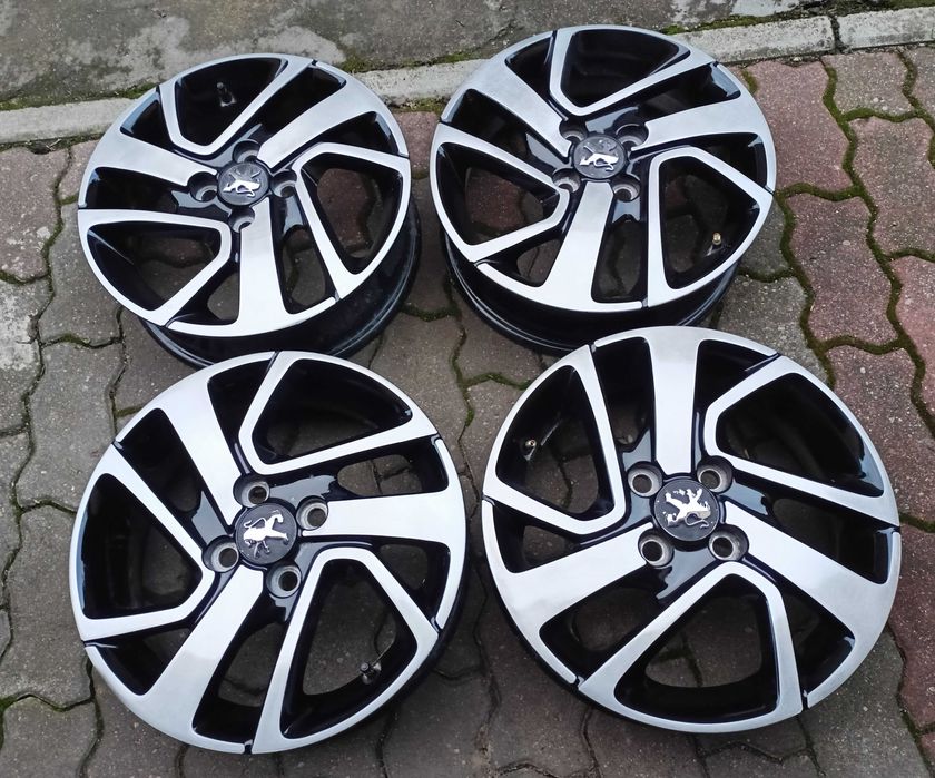 Alufelgi 15 4x100 Oryg PEUGOET 108 TOYOTA AYGO CITROEN C1