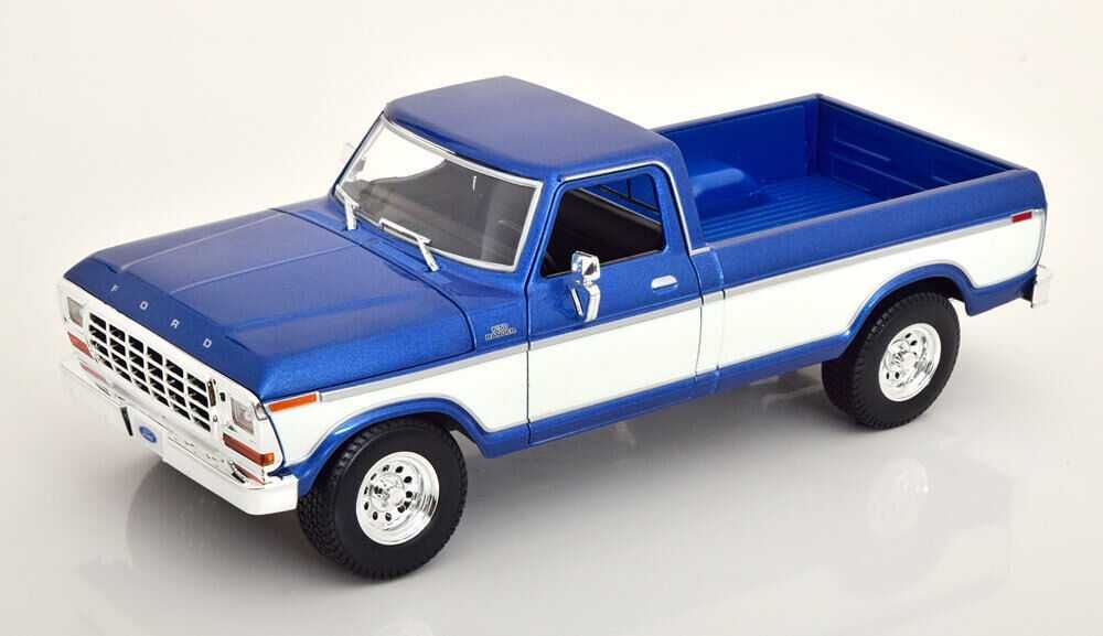1:18 Maisto Ford F-150 Pick Up 1979 blue/creme model