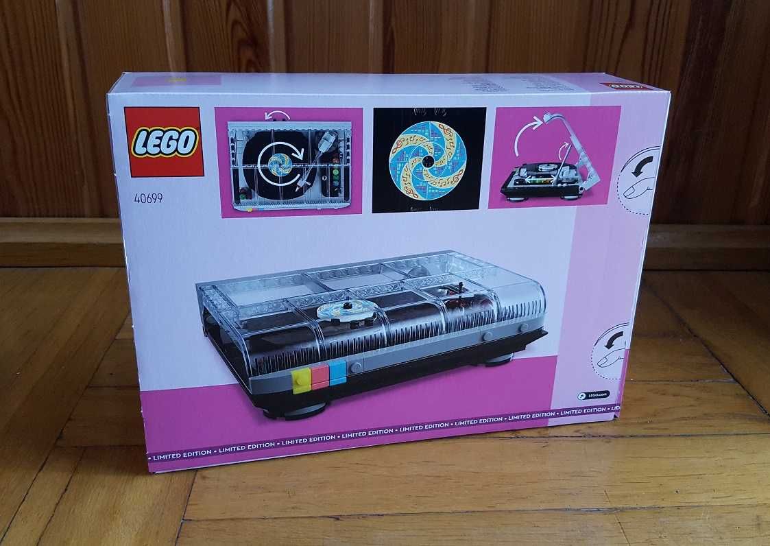 LEGO 40699 - Gramofon retro + LEGO 40700 - Zimowy pociąg NOWE