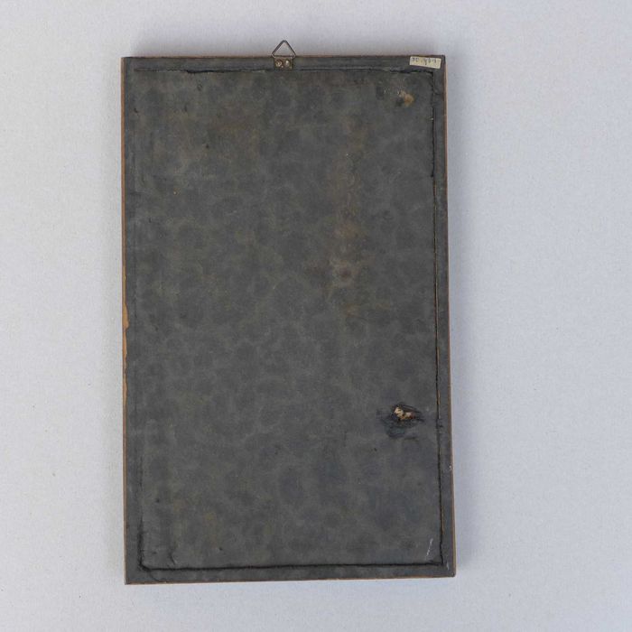 Oryginalne stare zdjęcie, stara fotografia w ramce  Żołnierz