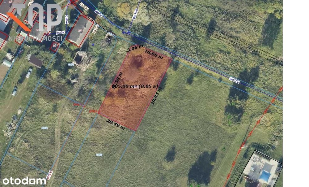 Działka 783 m² – Lubsza, centrum, Raty, Zamiana