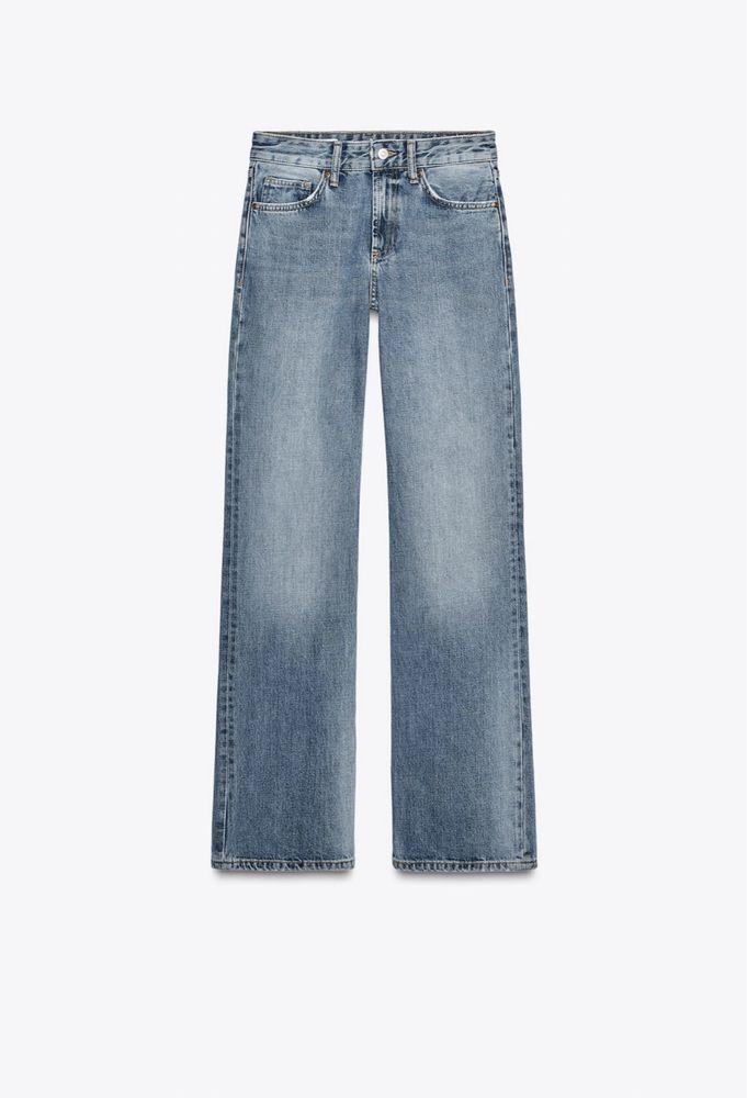 Джинсы Zara wide leg 36