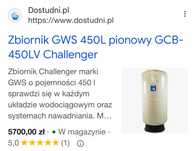 Zbiornik hydroforowy 450l