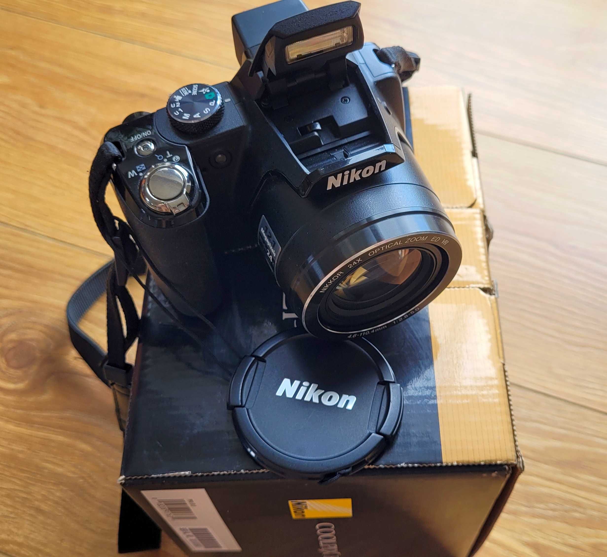 Nikon Coolpix P90 - Aparat cyfrowy 24x zoom, 12.1 Mpix, CCD, live view